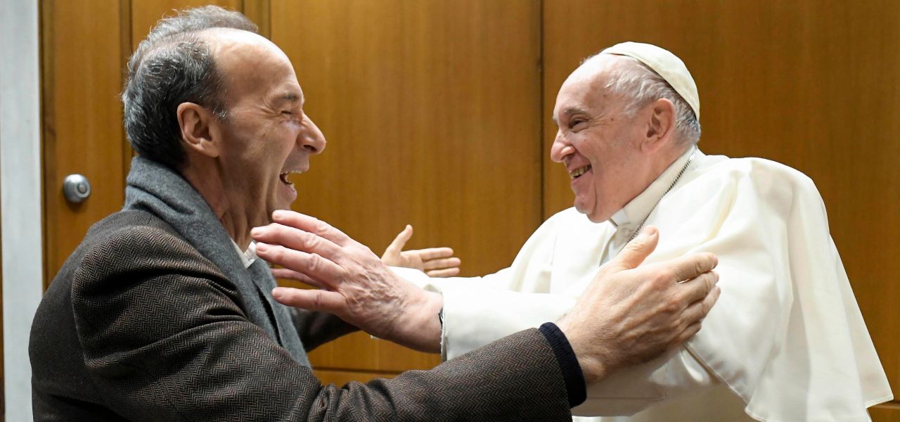 Benigni e Papa Francesco