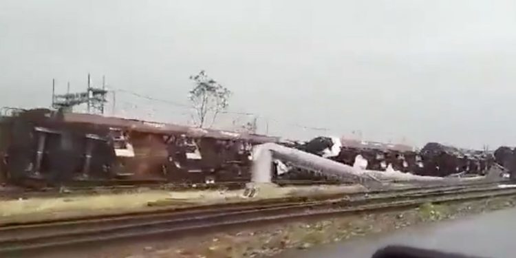 Treno merci Borgo Mantovano