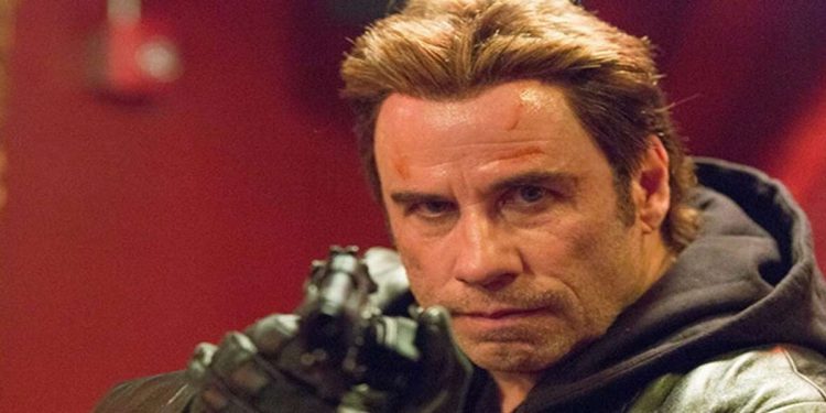 John travolta in una scena del film in prima serata su Italia 1 (Foto Web)