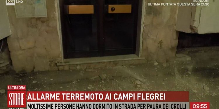 Aggiornamenti sul terremoto ai Campi Flegrei da Storie Italiane