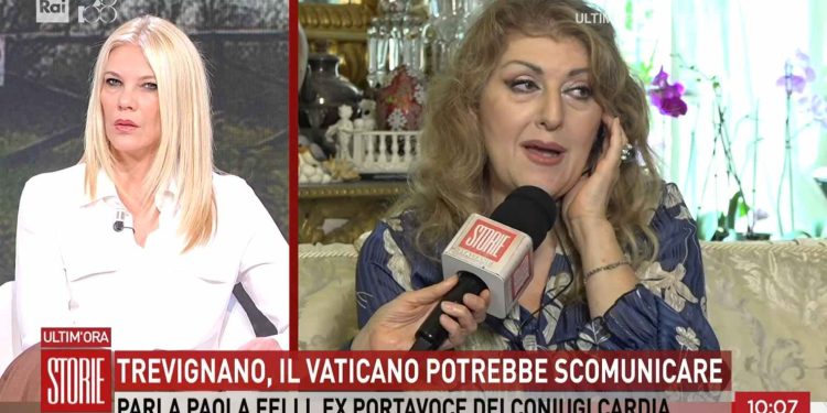 Madonna di Trevignano, Paola Felli a Storie Italiane