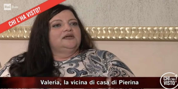 Valeria Bartolucci, vicina di casa di Pierina Paganelli (Foto: Chi l'ha visto?)