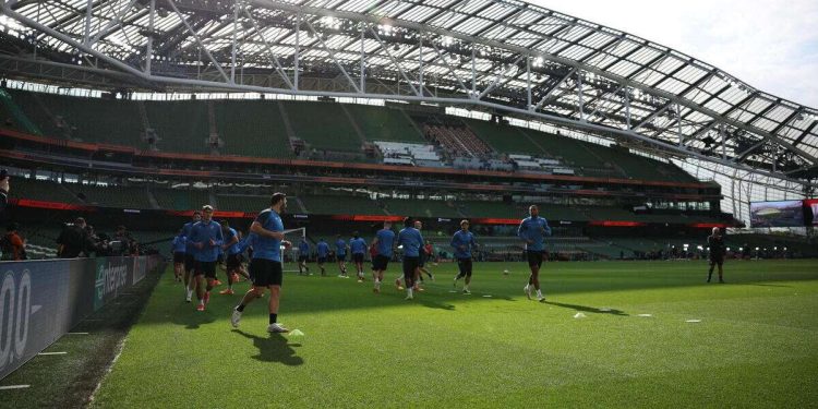 L'Atalanta gioca stasera la finale di Europa League (Foto ANSA)