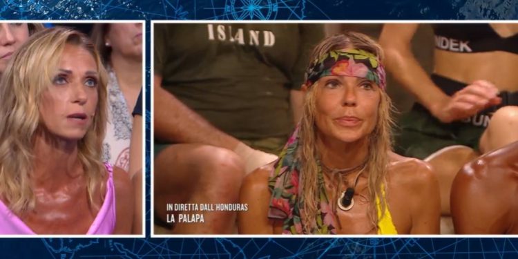 Valentina Vezzali e Matilde Brandi all'Isola dei Famosi 2024 (Foto: Screenshot)