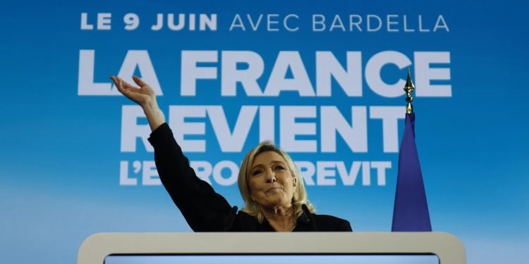 Marine Le Pen, Europee 2024