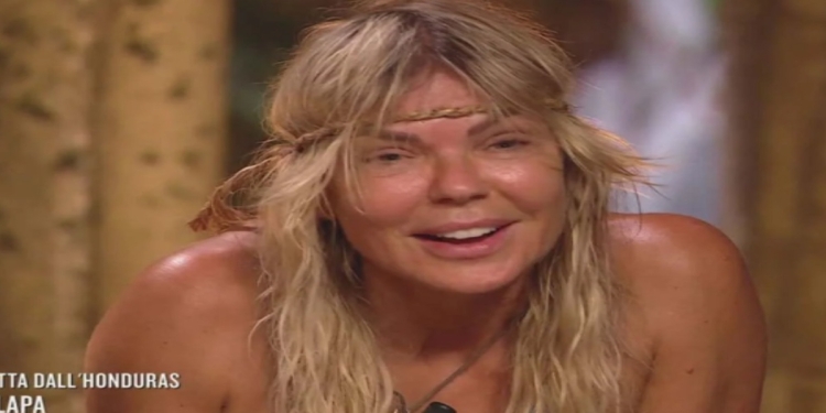 Matilde Brandi all'Isola dei Famosi 2024. (Foto: Web)