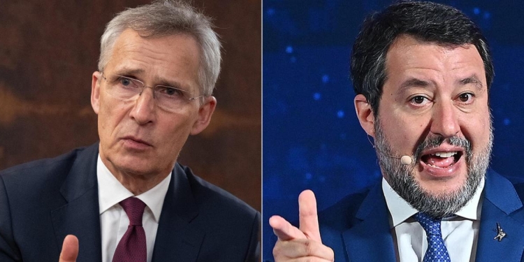 Stoltenberg e Salvini