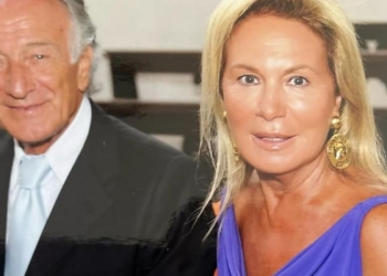 Rosanna Lambertucci e l'ex marito morto Alberto Amodei (foto Instagram 2024)