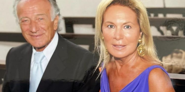 Rosanna Lambertucci e l'ex marito morto Alberto Amodei (foto Instagram 2024)