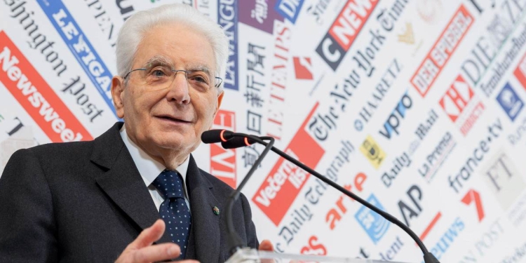 Sergio Mattarella, presidente della Repubblica (Ansa)