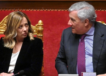 Meloni con Tajani