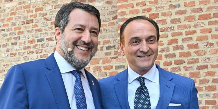 Salvini e Cirio, Piemonte