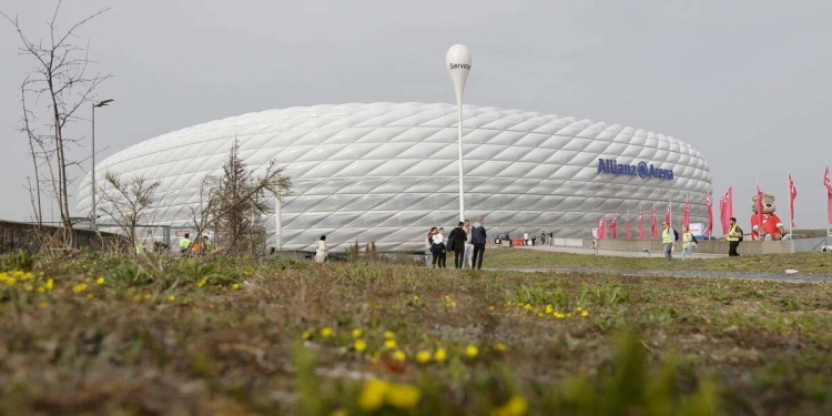 La finale di Champions League 2025 sarà all'Allianz Arena di Monaco di Baviera (Foto ANSA)