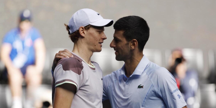 Jannik Sinner punta Novak Djokovic per il numero 1 Atp (Foto ANSA)