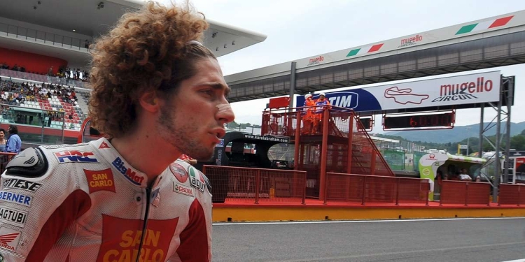 Marco Simoncelli è morto a 24 anni, il 23 ottobre 2011 (Foto ANSA)