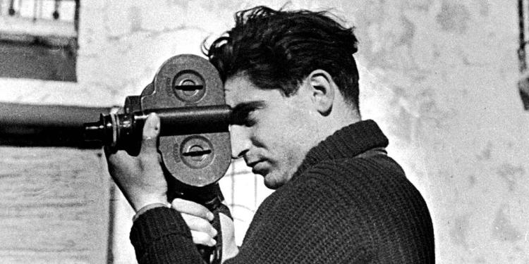 Gerda Taro, Robert Capa in Spagna nel 1937 (foto da wikipedia)