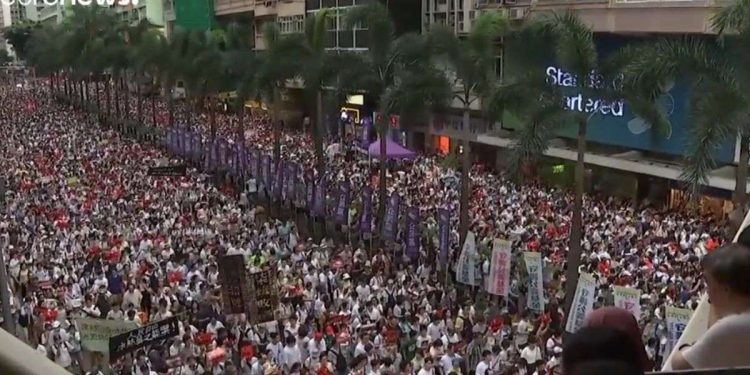 Proteste ad Hong Kong