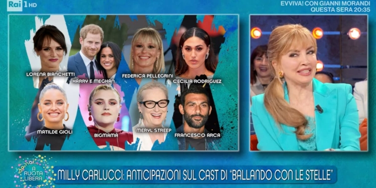 Cast Ballando con le stelle 2024 Milly Carlucci