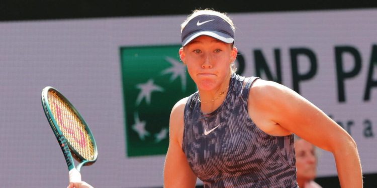 Diretta Roland Garros 2024: Mirra Andreeva (Foto ANSA)