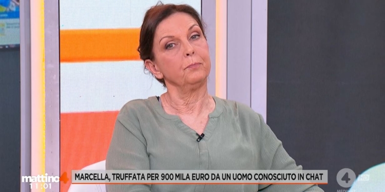 Marcella, vittima di truffa amorosa (Mattino 4)