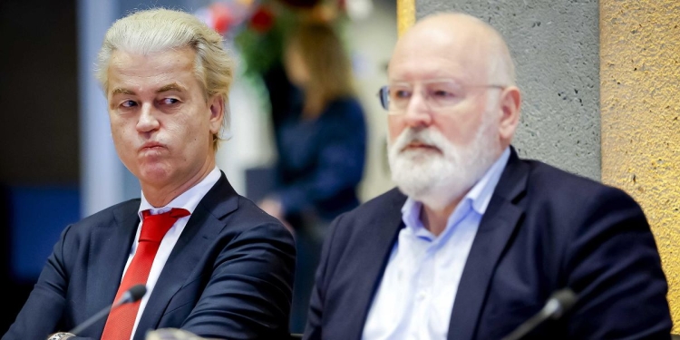 Wilders e Timmermans, Olanda