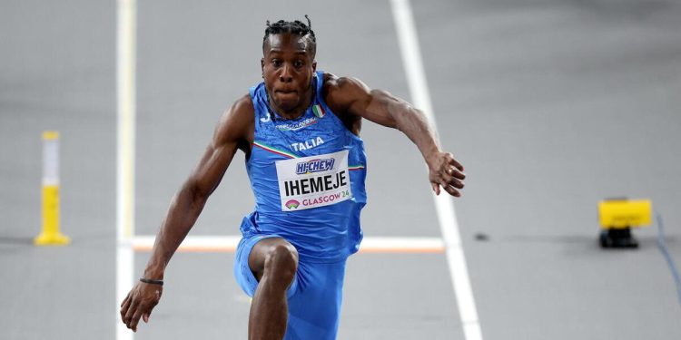 Diretta Europei atletica 2024 Roma: Emmanuel Ihemeje (Foto ANSA)