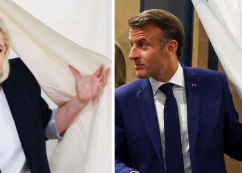 Marine Le Pen e Emmanuel Macron (Combo; Ansa)