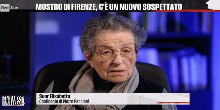 Suor Elisabetta, confidente di Pietro Pacciani (Foto: Farwest)