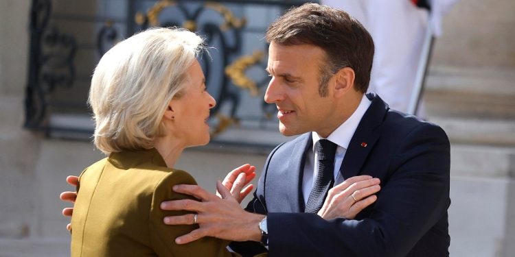 Macron e Von der Leyen