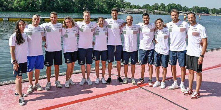 Nazionale nuoto fondo Italia