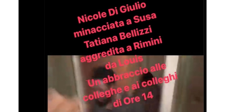 Minacce giornaliste ore14