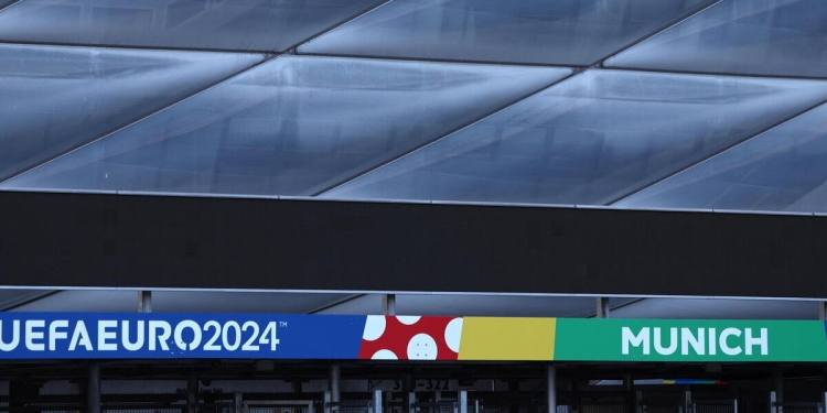 Gli Europei 2024 iniziano all'Allianz Arena di Monaco (Foto ANSA)