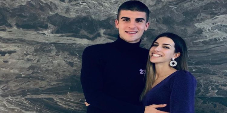 Gianluca Mancini moglie Elisa Baggiani (Instagram)