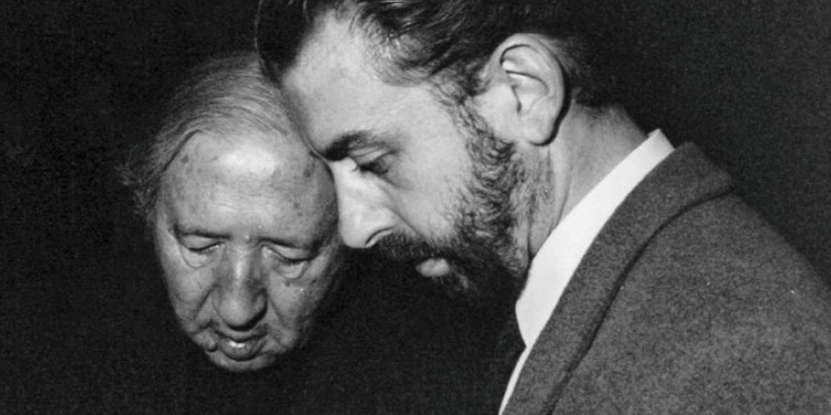 Luigi Giussani (1922-2005) con Enzo Piccinini (1951-1999) (foto dal web)