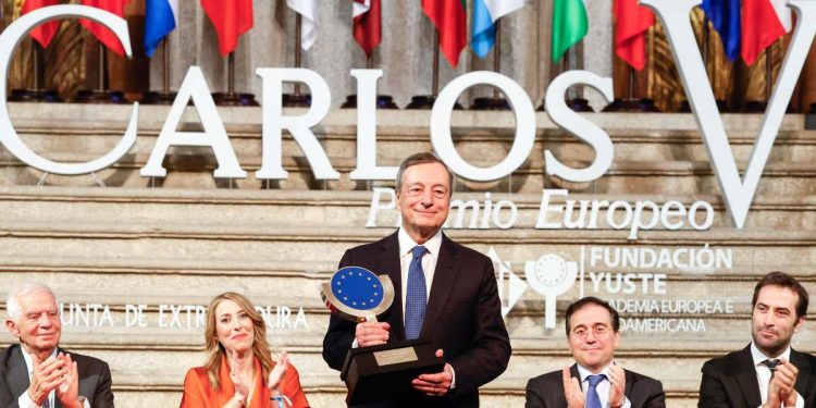 Draghi, Premio Carlo V