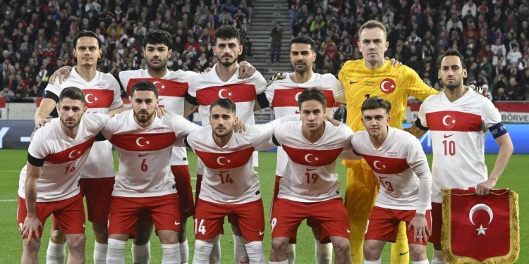 La Turchia agli Europei 2024 (Foto ANSA)