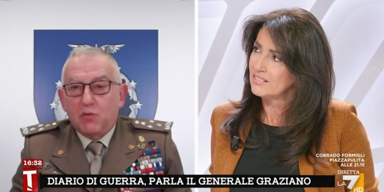 Il generale Graziano e la vecchia intervista a Tagadà