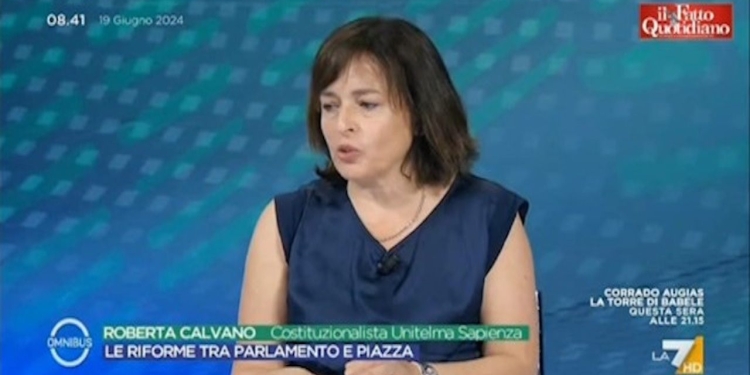 Roberta Calvano contro il premierato