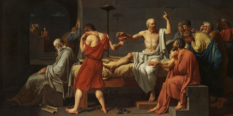 Morte di Socrate, David