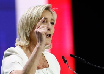 Marine Le Pen, ex presidente del Rassemblement National (Ansa)