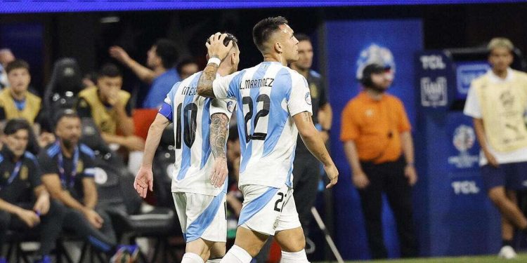 Argentina Messi Lautaro