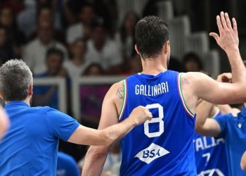 Danilo Gallinari con l'Italia (da facebook.com/FIPufficiale)