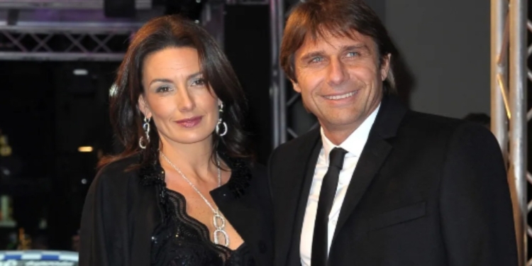 Antonio Conte e sua moglie Elisabetta Muscarello. (Foto: Web)