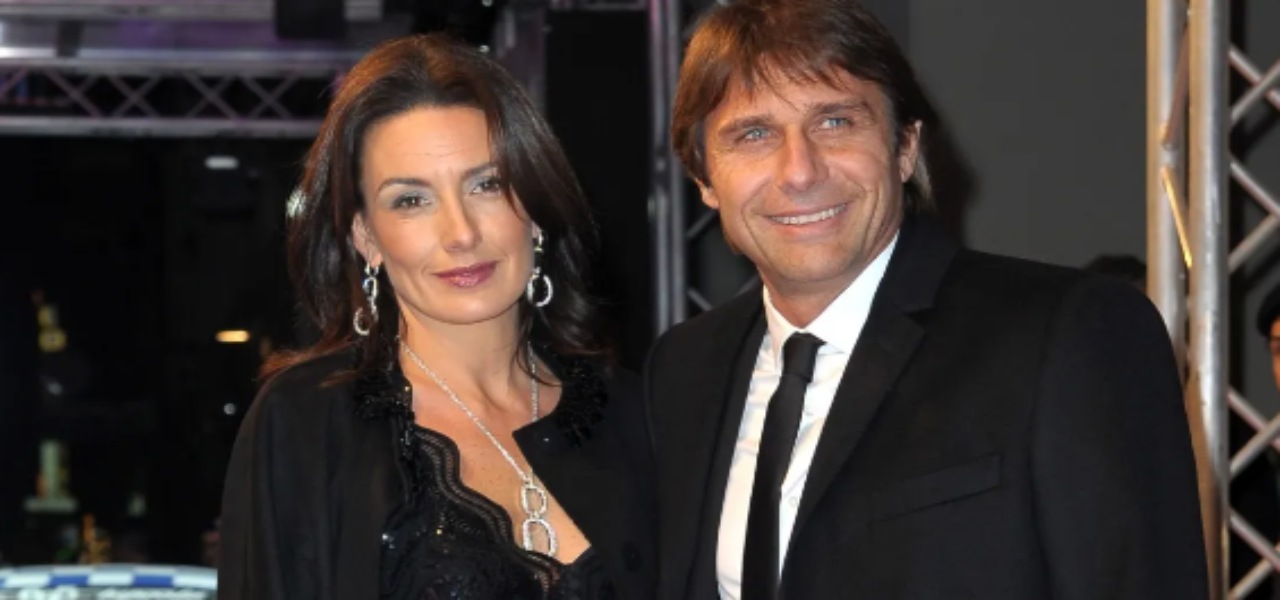 Antonio Conte e sua moglie Elisabetta Muscarello. (Foto: Web)