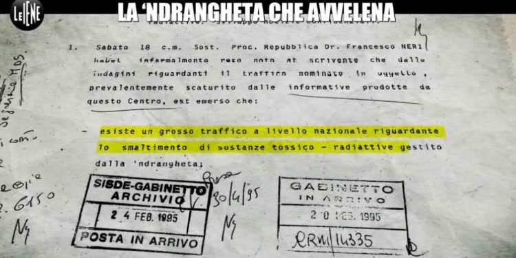 'Ndrangheta e il business dei rifiuti tossici a Le Iene Inside