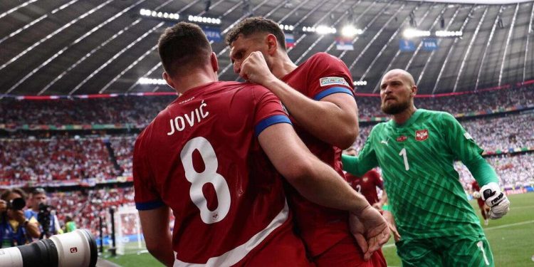 Luka Jovic tiene vive le speranze della Serbia (Foto ANSA)