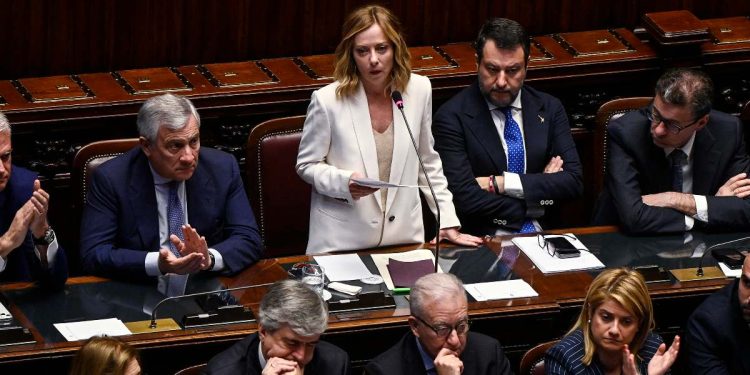 Governo Meloni in Parlamento