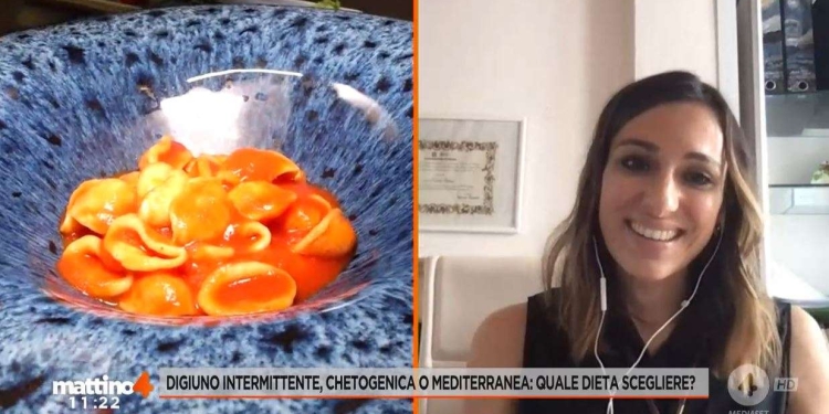 La dottoressa Turla ospite di Mattino4 per parlare di diete