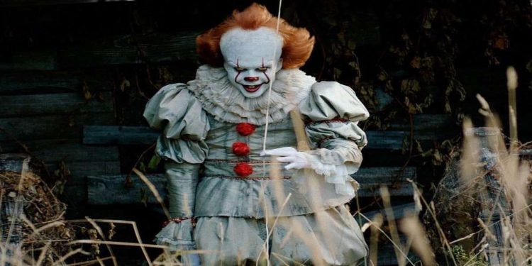 Bill Skarsgård è di nuovo Pennywise, nel film It- Capitolo 2 (Foto Web)