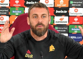 Daniele De Rossi, ex allenatore della Roma (Foto ANSA)